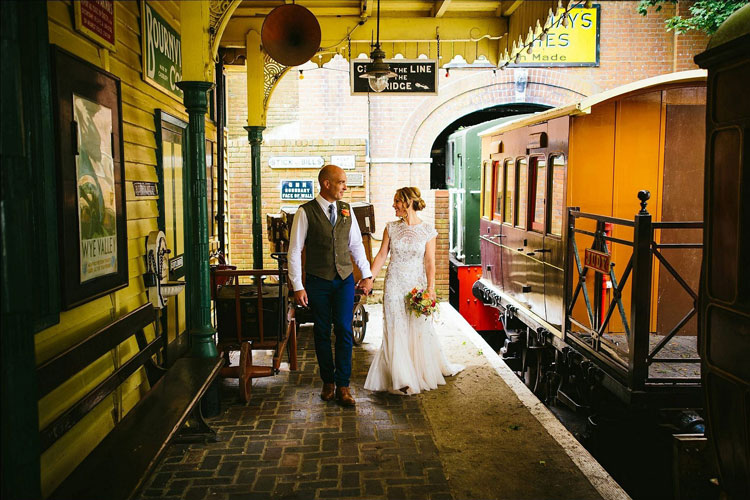 Get married in a restored Victorian railway station and sign the register on our historic carriage, or have a magical woodland wedding.